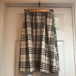 Windsor Plaid A Line Skirt